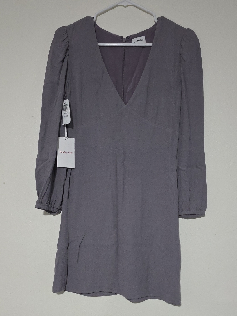 Aritzia Sunday Best Grayson Dress In Rocky Grey